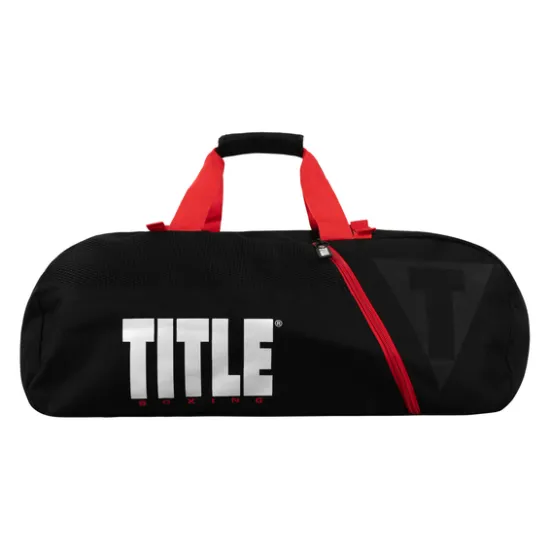 Сумка-рюкзак TITLE Boxing Champion Sport Bag-Червона