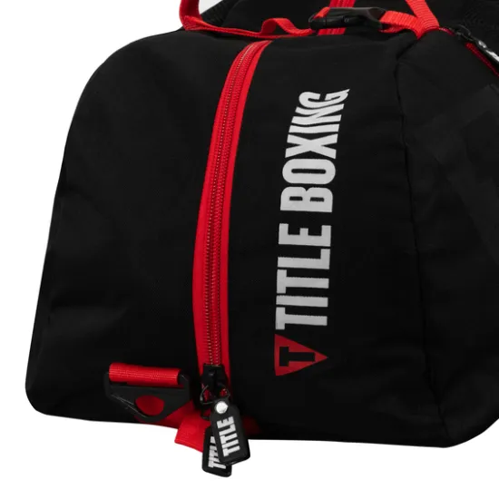 Сумка-рюкзак TITLE Boxing Champion Sport Bag-Червона