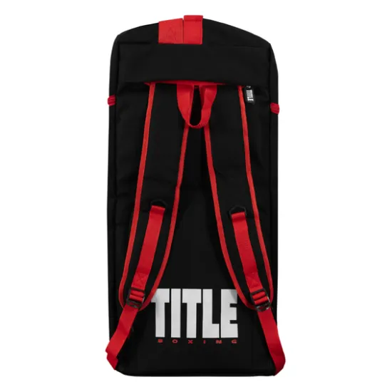Сумка-рюкзак TITLE Boxing Champion Sport Bag-Червона