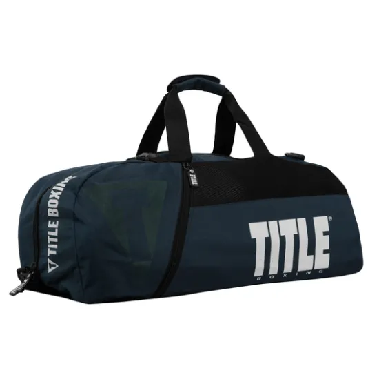 Сумка-рюкзак TITLE Boxing Champion Sport Bag-Синя