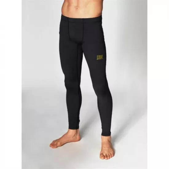 Штани компресійні Leone Black/Gold-S