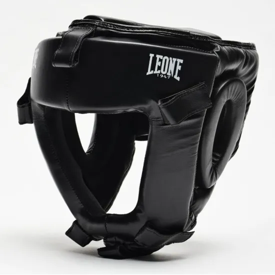 Боксерський шолом Leone Plastic Pad Black XS/S