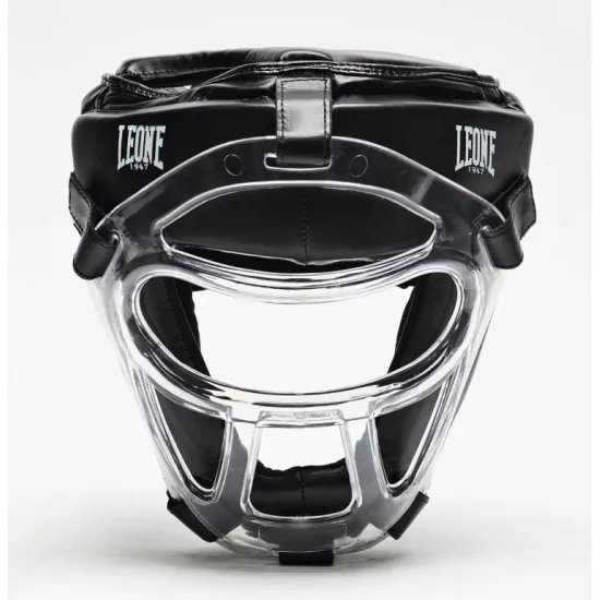 Боксерський шолом Leone Plastic Pad Black XS/S
