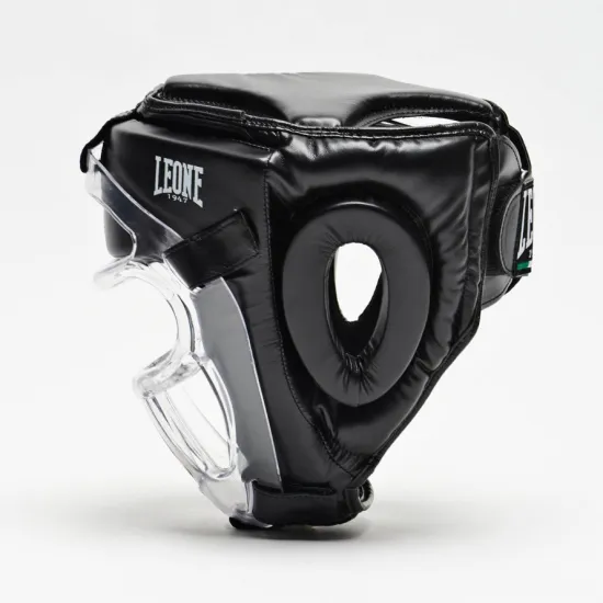 Боксерський шолом Leone Plastic Pad Black XS/S