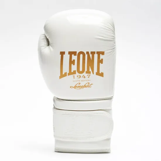 Боксерские перчатки Leone Mono White 10 ун.