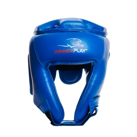 Боксерский шлем турнирный PowerPlay 3045 cиний S