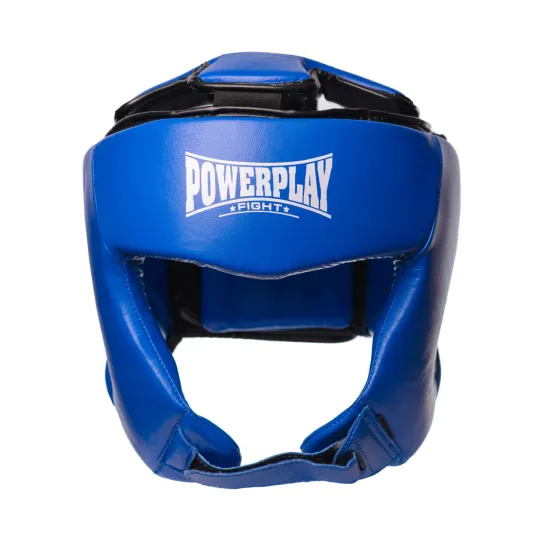 Боксерський шолом турнірний PowerPlay 3049 синій S