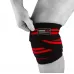 Бинти для колін PowerPlay 2509 чорно-червоні