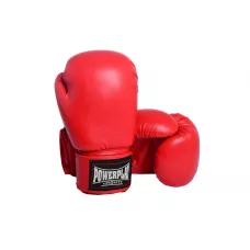 Боксерские перчатки PowerPlay 3004 красные 10 унций