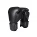 Боксерські рукавички PowerPlay 3014 чорні (шкіра) 10 унцій