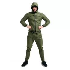 Костюм для похудения с капюшоном RDX H2 Green М