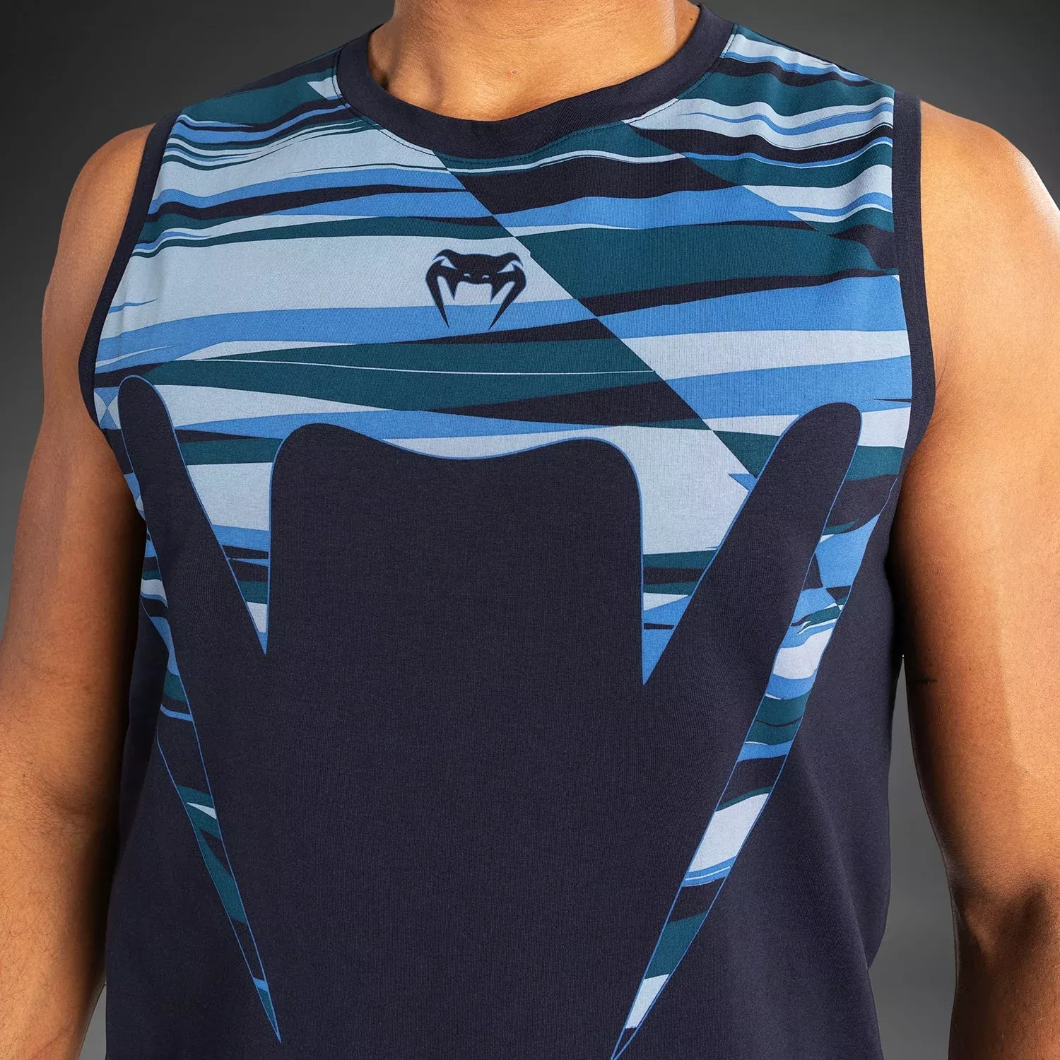 Майка Venum Rapid Men’s Tank Top Snake Head Shadow Blue-S