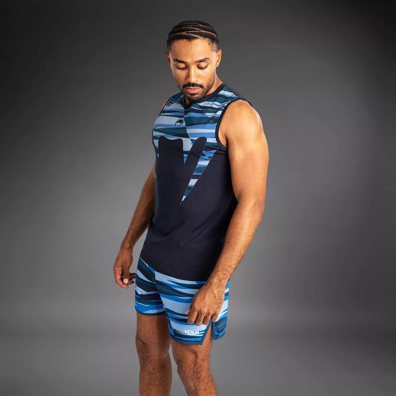 Майка Venum Rapid Men’s Tank Top Snake Head Shadow Blue-S