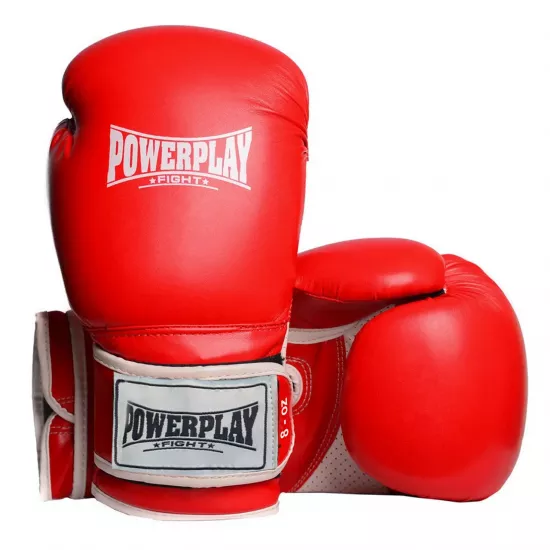 Боксерські рукавички PowerPlay 3019 червоні 8 унцій
