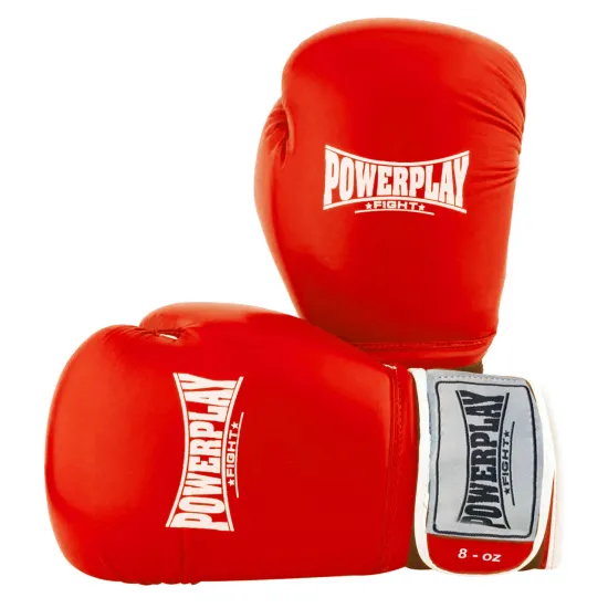 Боксерські рукавички PowerPlay 3019 червоні 8 унцій