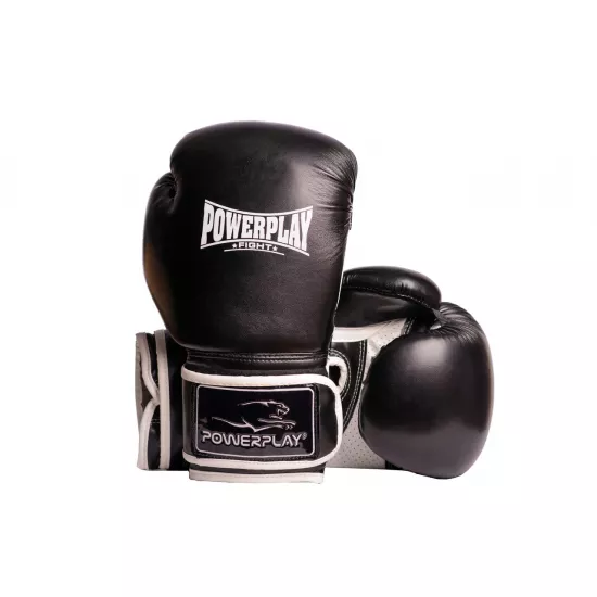 Боксерські рукавички PowerPlay 3019 чорні 8 унцій