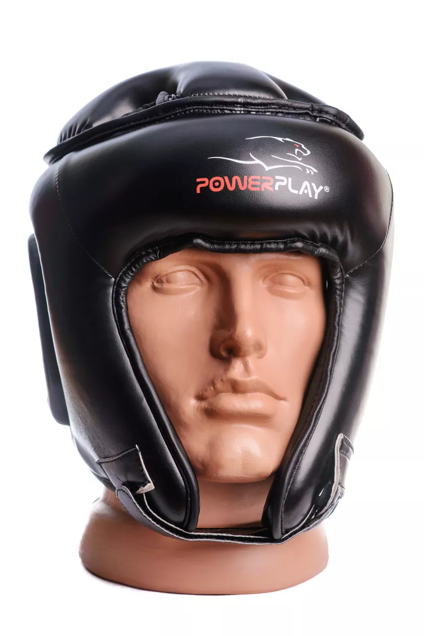 Боксерский шлем турнирный PowerPlay 3045 черный S