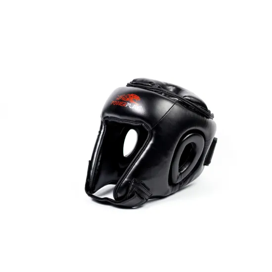 Боксерський шолом PowerPlay 3045 чорний S