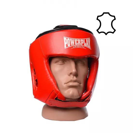 Боксерський шолом PowerPlay 3049 червоний S