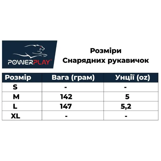 Снарядные перчатки PowerPlay 3025 черно-красные S