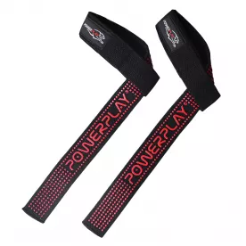Лямки для тяги PowerPlay 7064 черно-красные