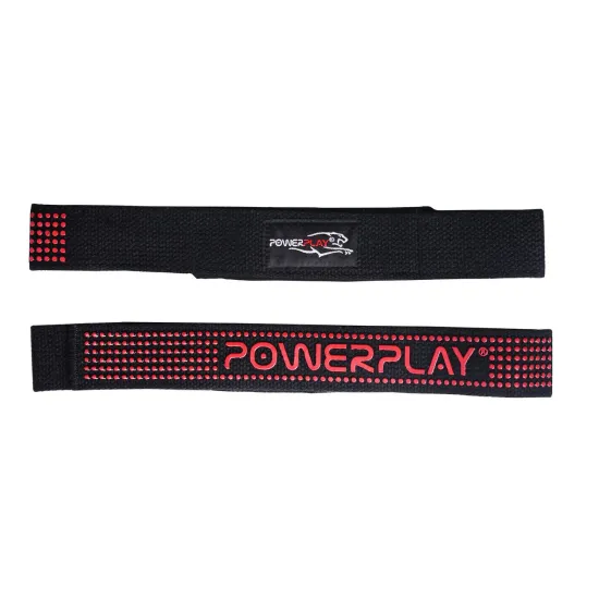 Лямки для тяги PowerPlay 7064 черно-красные