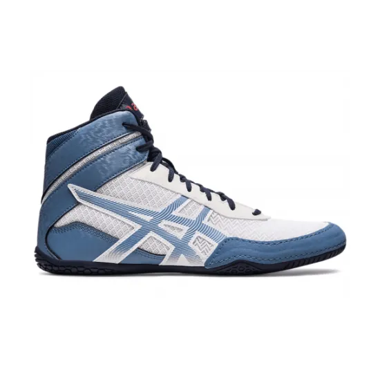 Борцовки ASICS MATCONTROL 3 WHITE/STORM BLUE-37