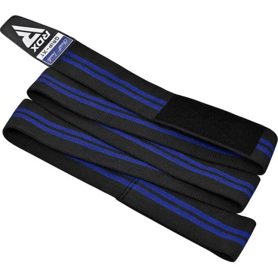 Бинти на коліна RDX GYM KNEE WRAP R11 BLACK/BLUE