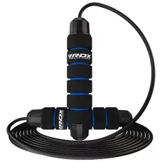 Скакалка швидкісна RDX SKIPPING ROPE STEEL COATED CABLE W1 Blue-290см