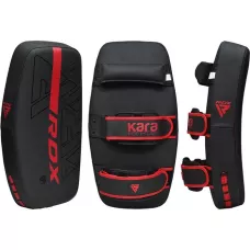Пад для тайського боксу RDX ARM PAD F6 MATTE Red-1шт