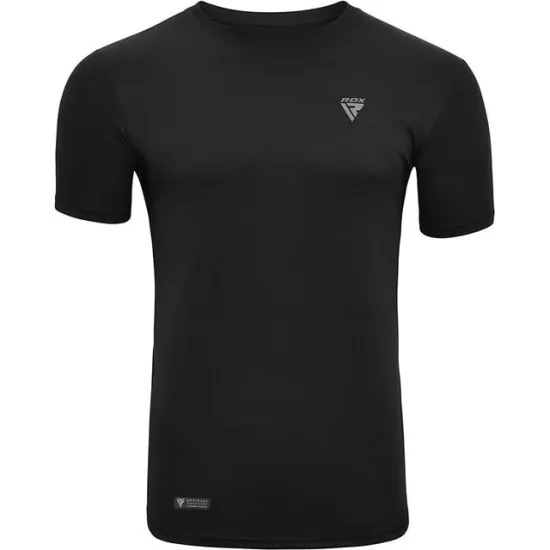Спортивная футболка RDX T2 с короткими рукавами S Black