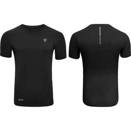 Спортивная футболка RDX T2 с короткими рукавами S Black