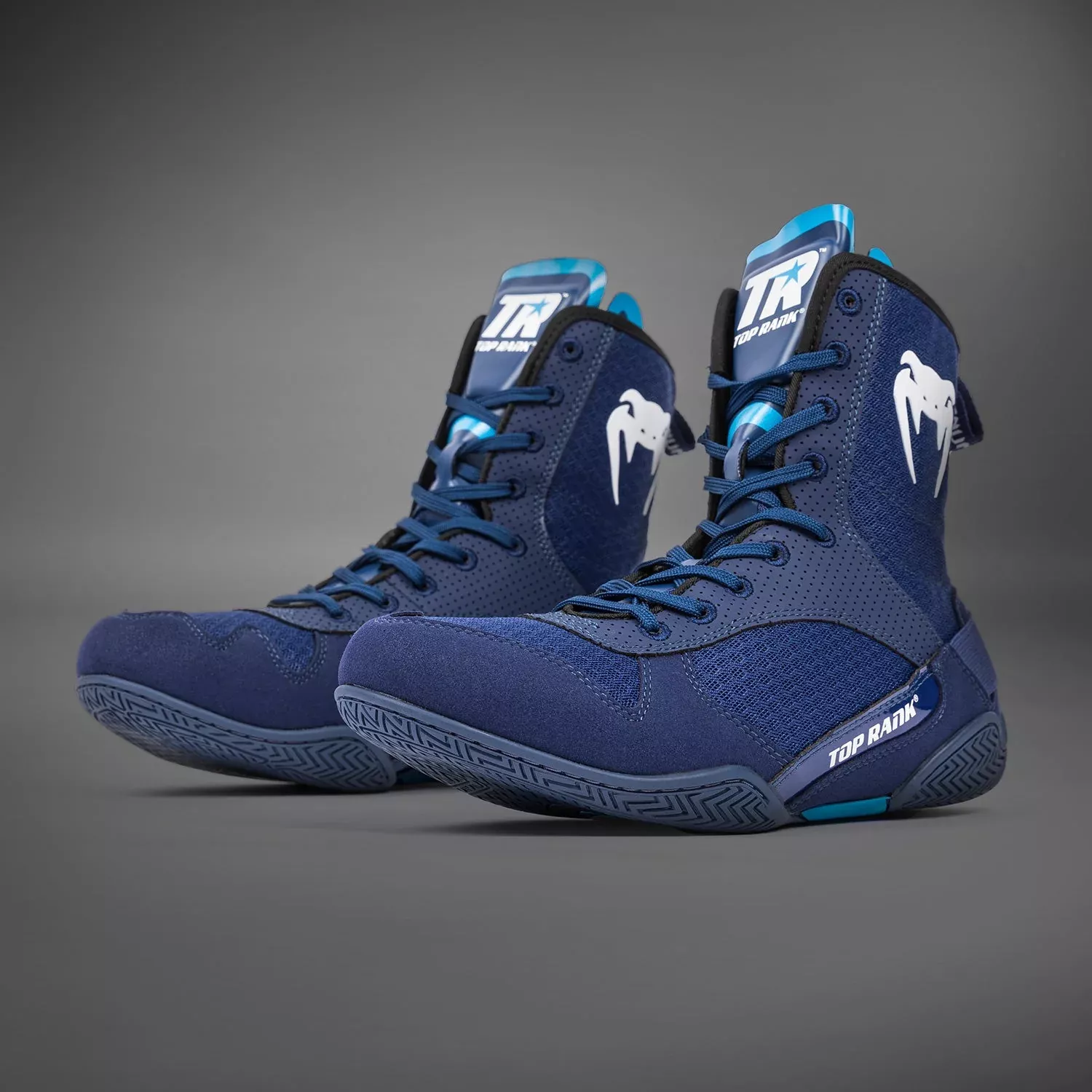 Боксерки Venum x Top Rank Original Boxing Shoes Navy Blue-41