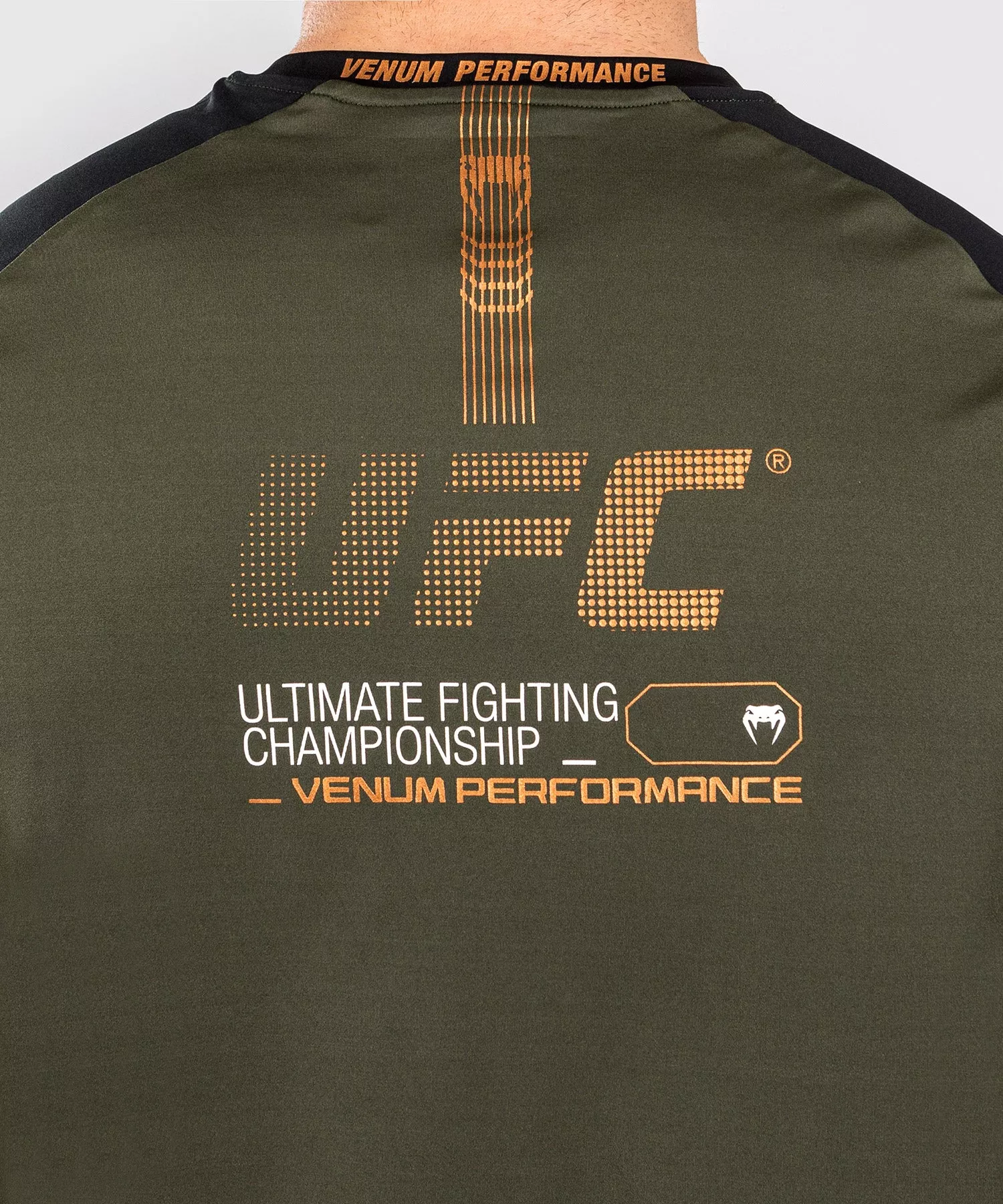 Футболка Venum UFC Adrenaline Fight Week Men’s Dry-tech Khaki/Bronze-S