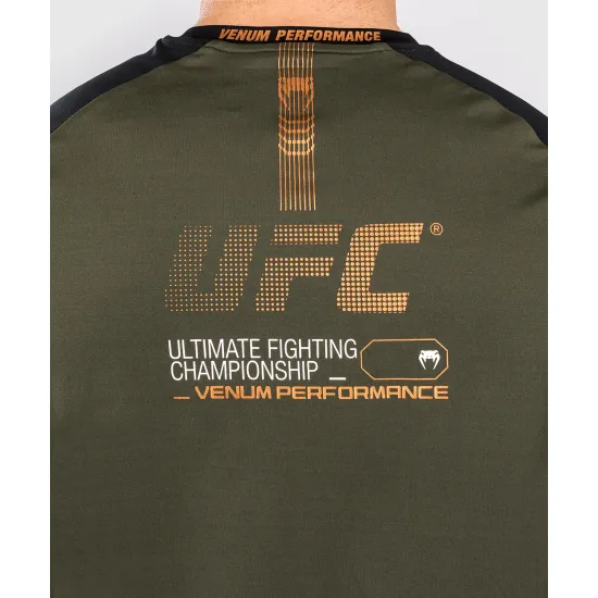 Футболка Venum UFC Adrenaline Fight Week Men’s Dry-tech Khaki/Bronze-S