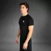 Рашгард Venum Contender Men’s Short Sleeve Rashguard Black/White-S