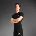 Рашгард Venum Contender Men’s Short Sleeve Rashguard Black/White-S