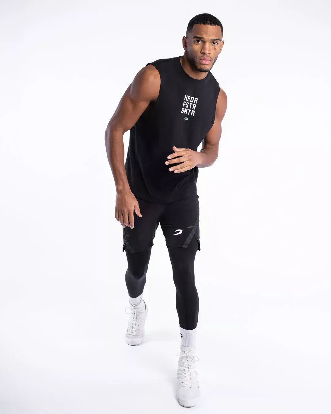 Майка BOXRAW HRDR FSTR SMTR Черная-S