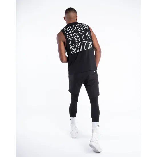 Майка BOXRAW HRDR FSTR SMTR Чорна-S