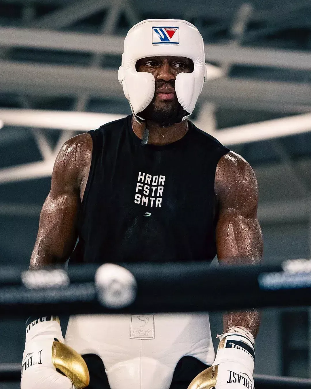 Майка BOXRAW HRDR FSTR SMTR Черная-S