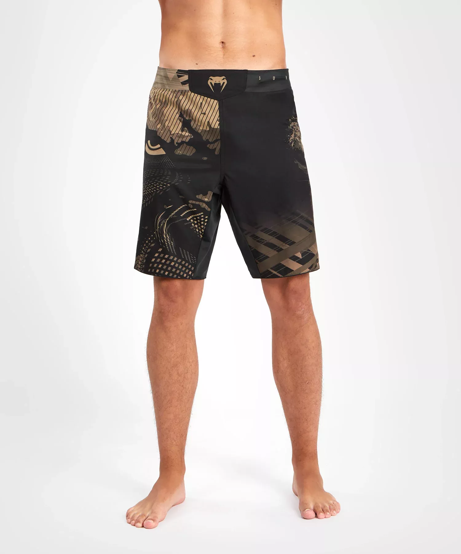 Шорты для ММА Venum Gorilla Jungle Fightshort Black/Sand-S
