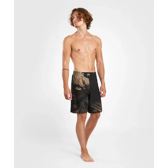 Шорты для ММА Venum Gorilla Jungle Fightshort Black/Sand-S