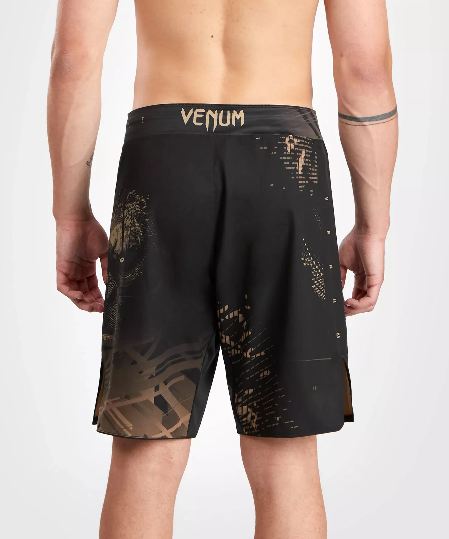 Шорты для ММА Venum Gorilla Jungle Fightshort Black/Sand-S