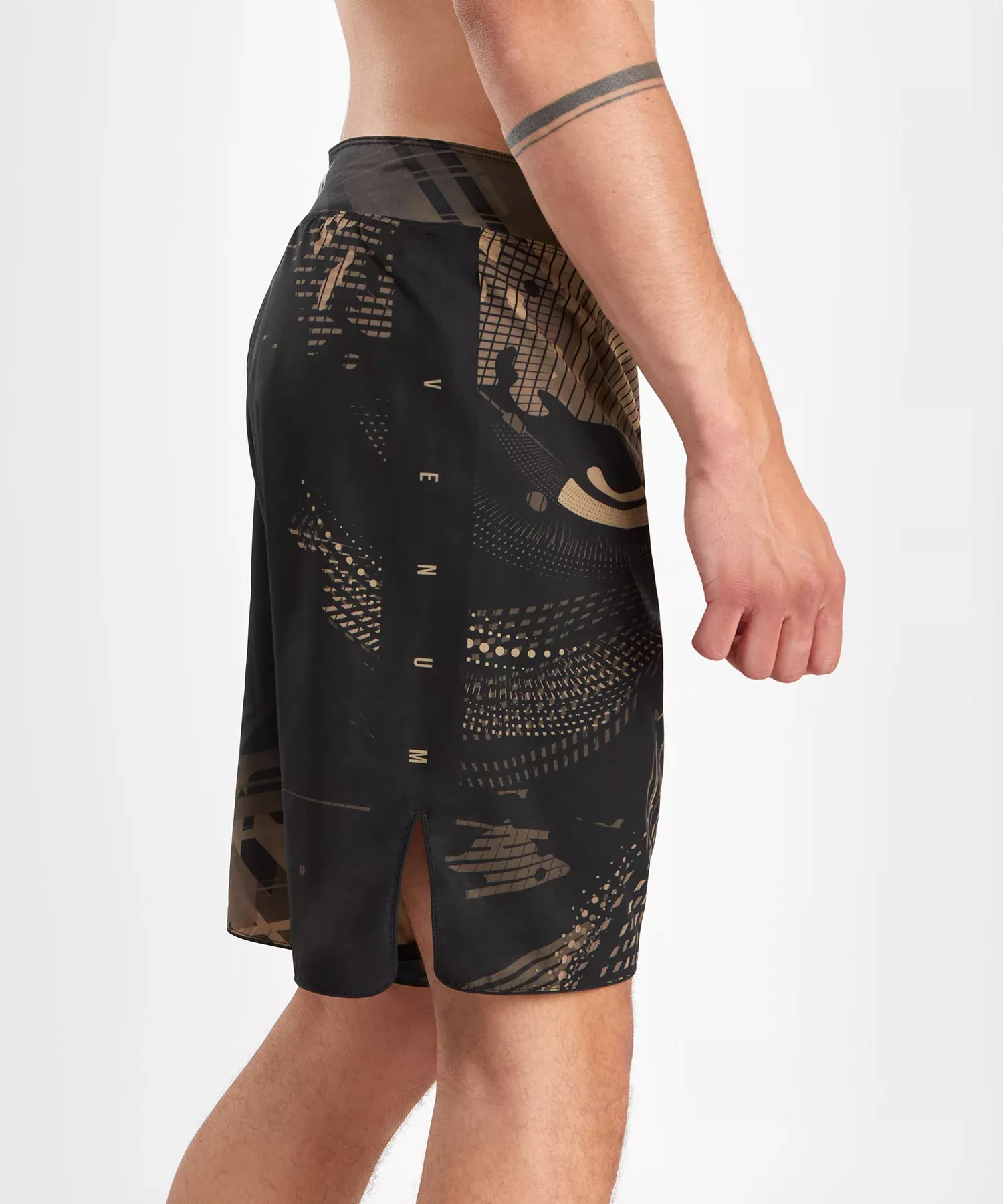 Шорты для ММА Venum Gorilla Jungle Fightshort Black/Sand-S