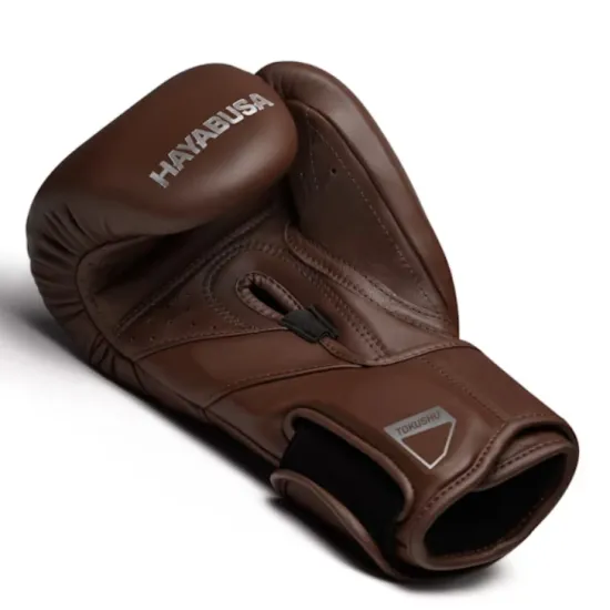 Боксерські рукавички Hayabusa T3 Kanpeki Walnut Brown-12