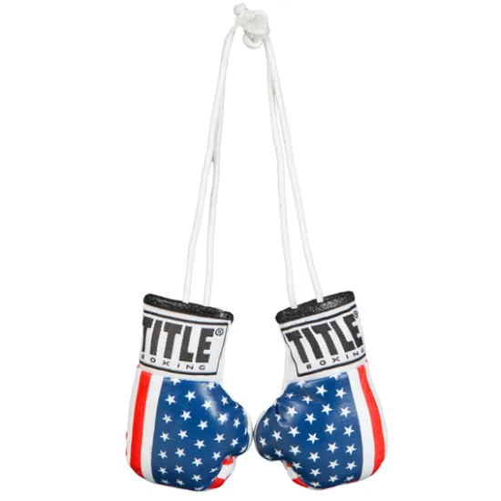 Брелок рукавички боксерські TITLE Mini Boxing Gloves USA