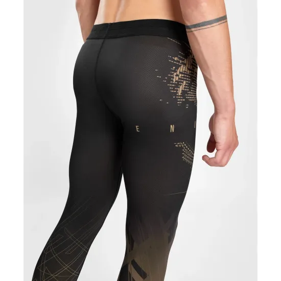 Компрессионные штаны Venum Gorilla Jungle Spats Black/Sand-S