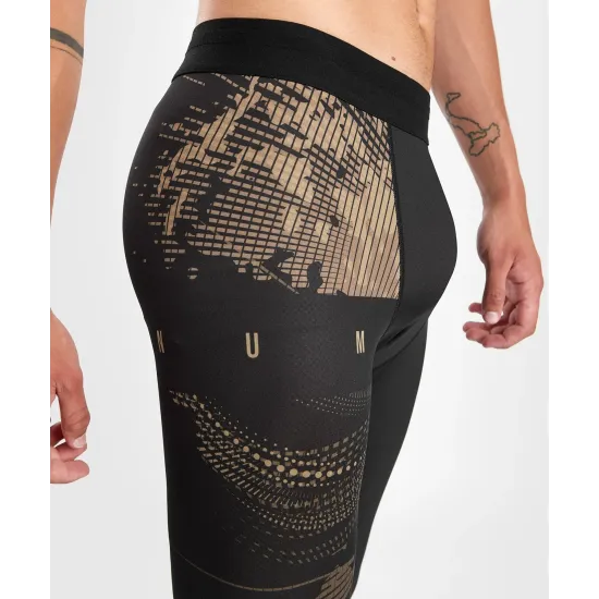 Компрессионные штаны Venum Gorilla Jungle Spats Black/Sand-S