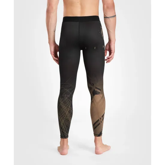 Компрессионные штаны Venum Gorilla Jungle Spats Black/Sand-S