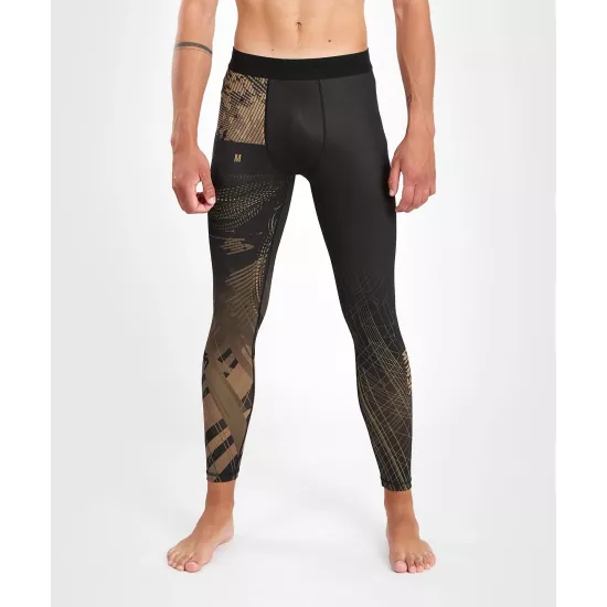 Компрессионные штаны Venum Gorilla Jungle Spats Black/Sand-S